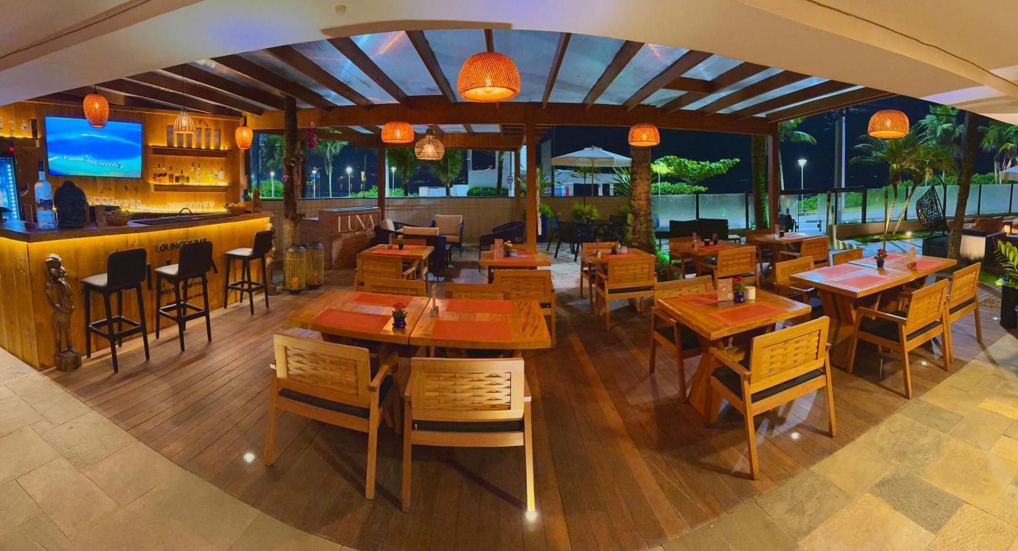 Luna Hotel Boutique - Frente A Praia Guaruja Exterior photo