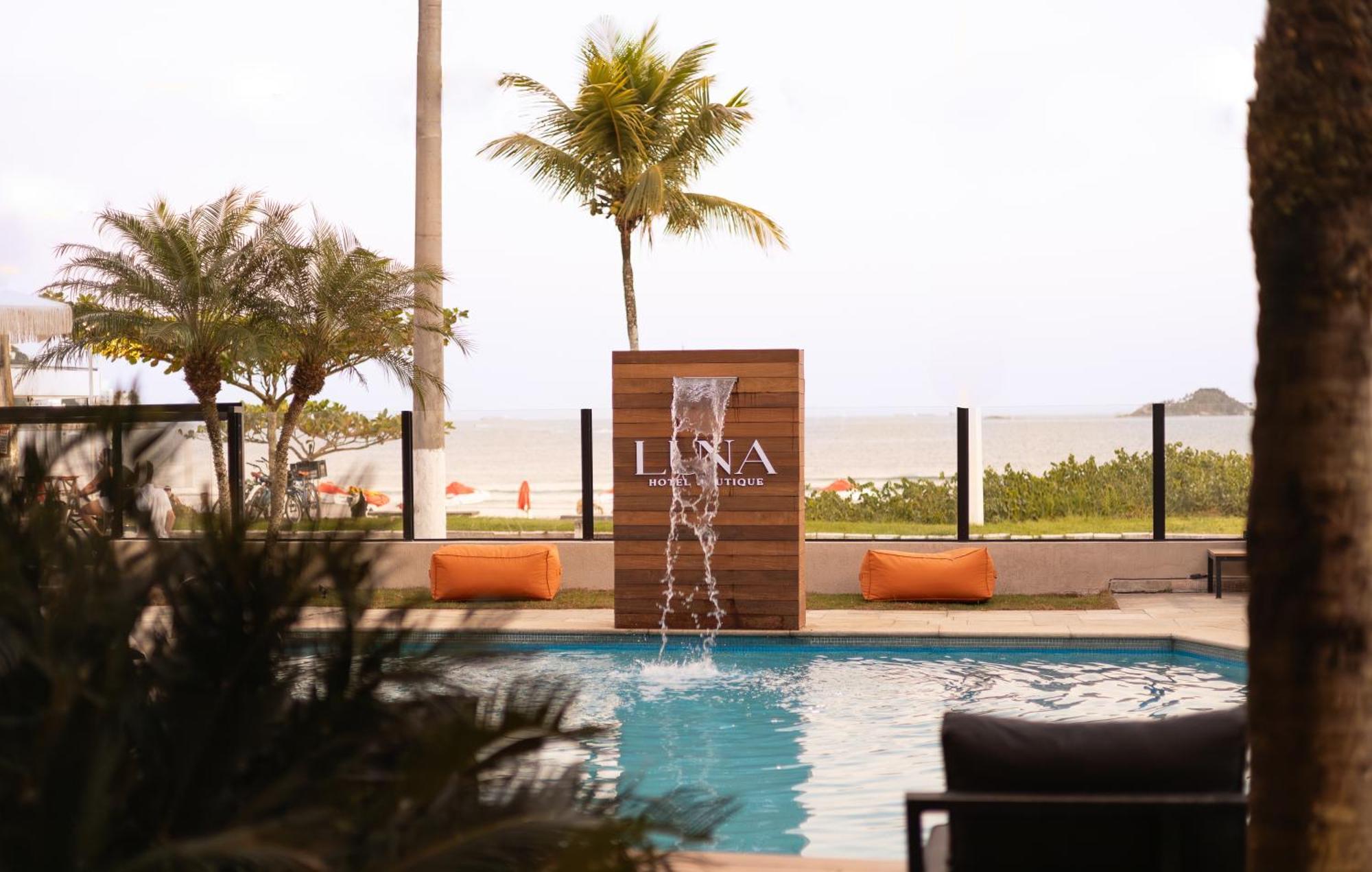 Luna Hotel Boutique - Frente A Praia Guaruja Exterior photo